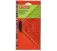 Herlitz Triangle géométrique Grand avec poignée, 1 pièce, emballage transparent