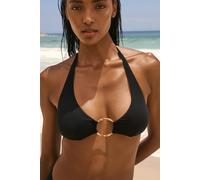 Triangle haut de maillot détail anneau - Sables - 36 - Noir - Femme - Etam