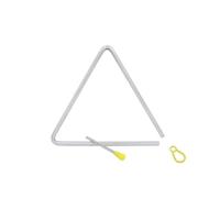 Triangle Lot de 5 triangles musicaux for l'éveil musical, instruments percussion et jouets Pour instrument de musique(8-inch)