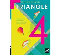 Triangle Mathématiques 4e éd. 2011 - Manuel de l'élève (format compact) Livre de l'élève format compact - Edition 2011 - Michel Mante - Hatier - broché - Scolaire / Universitaire