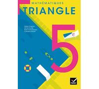 Triangle Mathématiques 5e éd. 2010 - Manuel de l'élève (format compact)