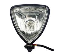 Triangle Moto Phare Head Light Lampe pour Cafe Racer Bobber Chopper vintage Bike