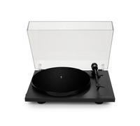 Triangle - Platine Vinyle Lunar 1 - Platine Vinyle Manuelle 33/45 Tours à Entrainement par Courroie - Cellule OM-5E intégrée - 420 x 112 x 330 mm - Noir