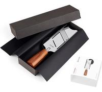 Triangle : Râpe À Lame En Acier Avec Manche En Noyer Pour Légumes Et Truffes