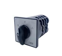 Triangle Rotating cam Switch Starts Dual Speed electronic starter high and Low Voltage Switch 40A HZ5-40/7.5KW M07