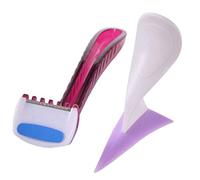 Triangle Shape Bikini Tondeuse Sexy Femelle Épilation Pubienne De Rasage Pochoir Privés Shape Space Secret Outils Kit