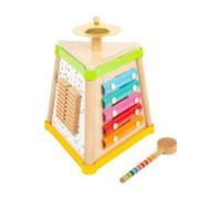 Small Foot 11507 Triangle Musical Sound, en Bois, Multi-Instrument Coloré pour Petits Musiciens