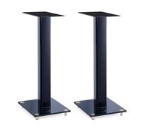 Triangle - Supports d'Enceintes S05 pour Enceintes Bibliothèques Hi-FI - Hauteur 640 mm - Pieds Lestables - Compatibilité Universelle - Bleu Foncé (Paire)