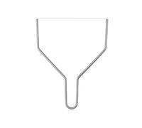 triangle Trancheur à Fromage Professionnel en Inox - 24 cm | Coupe-fromage fil inox poli, design minimaliste européen, idéal plateaux fromages et réceptions