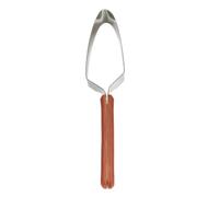 Triangle trancheuse de pastèque - Outil de coupe de fruits en acier inoxyda | Structure de tranchage triangulaire innovante, poignée ergonomique en bois, trou de rangement suspendu pratique, pour pastèqu