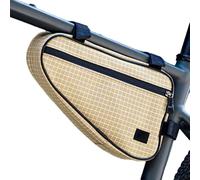Triangle Vélo pour moto Polyester Résistant Eau Triangle Vélo | Polyester pour robuste, capacité 1.8L, fixation pour rapide , idéal pluie et pour soleil, montage simple(Khahi)