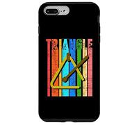 Triangle Vintage | Instrument de Musique rétro | Triangle Coque pour iPhone 7 Plus/8 Plus