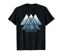 Triangles de géométrie sacrée - T-shirt Forêt brumeuse T-Shirt