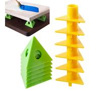Triangles de Peinture, Support de Peinture de Porte,6 Supports de Support en Toile | Pyramide de Peintre Stable pour Support de rehausseur de Peintre surélevé, d'armoire et de Porte