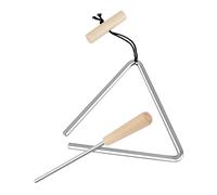 Triangles de percussion à la main - Triangle de percussion à la main, batteur d'instruments triangulaires pour l'éducation du rythme