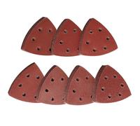 Triangles de Ponçage 70 Pièces Grain 60/80/120/180/240/320/400 ,93x93x93mm Pour Ponceuses Delta,triangles abrasifs autoagrippants