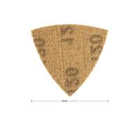 Triangles de ponçage K120 - Lot de 10 pièces - 105OSP120