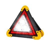 Triangles lumineux LED pour voitures, triangles d'avertissement de voiture rechargeables | Lumières triangulaires rechargeables - Réflecteurs de sécurité pour panneaux de sécurité portables avec haute
