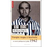 Triangles Rouges À Auschwitz - Le Convoi Politique Du 6 Juillet 1942