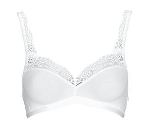 Triangles / Sans armatures femmes Sloggi SLW ROMANCE SI Blanc 105C