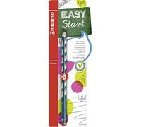 Triangulaire Crayons de - Stabilo EASYgraph dans bleu pétrole - Dureté B - Pour droitier