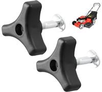 Triangular Button Handle,2 Pieces Handle,Universal Triangle Handle,Accessories for Lawnmower