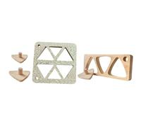 Triangular Rice Ball Sushi Mold - 6-hole Rice Ball Easy Non-Stick Design, Classic Wooden Non-Stick Sushi Press, Triangular Wooden Shushies Mold, Riceball Molds For Home Picnic Lunch DIY Meal Prep