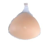 Triangular Silicone Breast Hook Type Fake Boobs Can Be Matched with Ordinary Bra Pad Prosthetic Padding Confidence Builder 300g(250g)