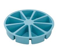 Triangular Silicone Cake Molds, Non-Stick Baking Tray, 10.43x1.97inch Sliced Portion Cake Pan for Individual Brownies and Pizza Slices, High-Heat Resistant Silicone Muffin Mold for Chocolate Biscuits