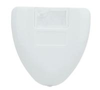 Triangular Tailors Chalk | Low Attrition Rate & Washable Sewing Marker for Quilting/Clothing/Cutting | High - Density Paraffin Wax with Plastic Case (Blanche)