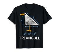 Triangull Funny Seagull Théorème de Pythagore Math Pun Bird T-Shirt