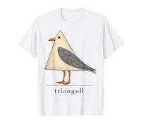 Triangull Triangle Mouette Oiseau Pun Histoire Naturelle T-Shirt Graphique avec Valeur