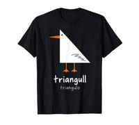 Triangulo Espagnol Triangle Mouette Oiseau Jeu de Mots drôle T-Shirt