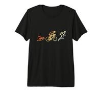 Triathlet - Compétition de Triathlon à l'ancienne T-Shirt Haut de Gamme