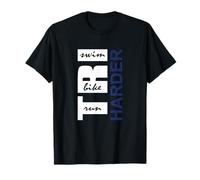 Triathlète Try Harder - Swim Bike Run Triathlon inspiré du Triathlon T-Shirt