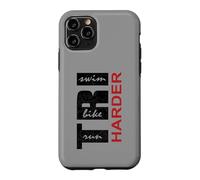 Triathletes TRI Harder Swim Bike Run Triathlon Inspiré Coque pour iPhone 11 Pro