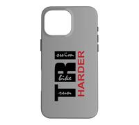 Triathletes TRI Harder Swim Bike Run Triathlon Inspiré Coque pour iPhone 16 Pro Max