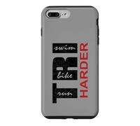 Triathletes TRI Harder Swim Bike Run Triathlon Inspiré Coque pour iPhone 7 Plus/8 Plus