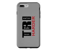 Triathletes TRI Harder Swim Bike Run Triathlon Inspiré Coque pour iPhone 7 Plus/8 Plus