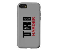 Triathletes TRI Harder Swim Bike Run Triathlon Inspiré Coque pour iPhone SE (2020) / 7/8