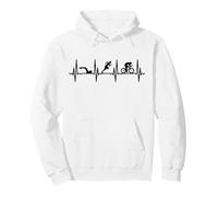 Triathlon ECG Heartline Design pour Les triathlètes assidus Sweat à Capuche