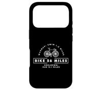 Triathlon Longue Distance Demi-Fer pour Triathlon Natation vélo Course Coque pour iPhone 17 Pro