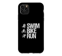 Triathlon Natation Vélo Course Endurance Athlète Sports Entraînement Coque pour iPhone 11 Pro Max