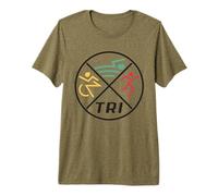 Triathlon pour Femme T-Shirt Haut de Gamme