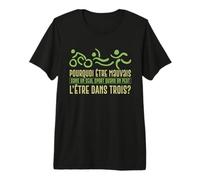 Triathlon Sport Triathléte Humour T-Shirt Haut de Gamme