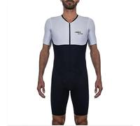 Triathlon Tri Costume, Trifonction Hommes sans Manches Combinaison Triathlon, Respirant SéChage Rapide Ensemble Body pour Le Cyclisme de Sport en Plein Air (TYPE5,XL)