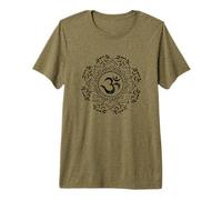 Triathlon Triathlon Triathlon Vintage Inspiré Om Mandala T-Shirt Haut de Gamme