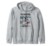 Triathlon Vélo de Triathlon pour Femme Sweat à Capuche