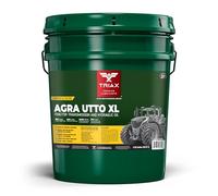 TRIAX Agra UTTO XL Huile synthétique pour transmission et hydraulique de tracteur, 6.000 heures, point d'écoulement de -35° C, remplace tous les fluides pour tracteurs FEO. (seau de 5 gallons)