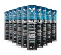 TRIAX Atlas 600 Graisse synthétique bleu, haute température -40°C +232°C, NLGI-2, service intensif, très haute performance, étanche (marine), haute adhérence, indice EP élevé